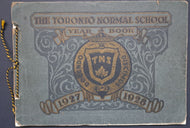 1927-1928 Toronto Normal School Ontario Teachers College Signed Vintage Yearbook