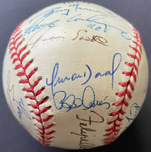 Load image into Gallery viewer, 1995 Montreal Expos Team Autographed Signed x27 Baseball MLB Pedro Martinez VTG
