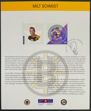 Load image into Gallery viewer, 2004 Canada Post NHL All Stars Lithograph &amp; Stamp Set Signed By Milt Schmidt
