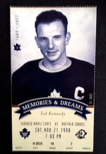 Load image into Gallery viewer, 1998 Final Season at Maple Leaf Gardens Ted Teeder Kennedy Ticket Stub
