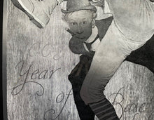 Load image into Gallery viewer, Ltd Ed Silver Foil Copy Norman Rockwell 100th Year of Baseball 1939 Cover Print
