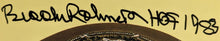 Load image into Gallery viewer, Brooks Robinson Signed Hall Of Fame Plaque Autographed Postcard Orioles MLB JSA
