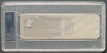 Load image into Gallery viewer, 1959 World Series Game 7 Proof / Phantom Ticket Cleveland Indians MLB PSA EX5
