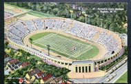 1930s Civic Stadium Buffalo New York Football  Postcard  Vintage