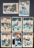 1953-54 Parkhurst Hockey Cards Full Set Low Grade NHL Beliveau Worsley RC KSA 1