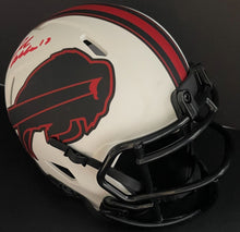 Load image into Gallery viewer, Josh Allen Signed Buffalo Bills NFL Mini Helmet Lunar Eclipse Alt BAS Autograph
