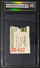 Load image into Gallery viewer, 1972 Summit Series Game 6 Ticket Stub Luzhniki Sports Palace Canada USSR iCert
