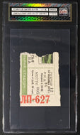 1972 Summit Series Game 6 Ticket Stub Luzhniki Sports Palace Canada USSR iCert
