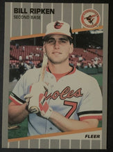 Load image into Gallery viewer, 1989 Fleer Bill Ripken FF Error Baseball Card MLB Baltimore Orioles Vintage
