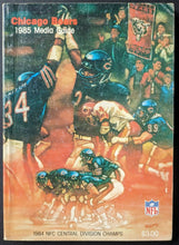 Load image into Gallery viewer, 1985 Chicago Bears Media Guide Super Bowl XX Championship Season NFL Football
