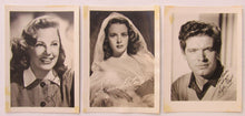 Load image into Gallery viewer, Collection Vintage Hollywood Photo Lot (16) - Facsimile Autographs Celebrity
