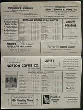 Load image into Gallery viewer, 1956 Buffalo Bisons Triple A Baseball Program vs Royals Sparky Anderson Rookie
