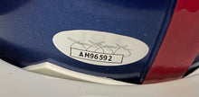 Load image into Gallery viewer, Osi Umenyiora New York Giants Autographed NFL Football Riddell Mini-Helmet JSA
