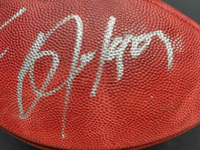Load image into Gallery viewer, Bo Jackson Marcus Allen Oakland Raiders Signed Football Fanatics NFL HOF
