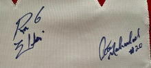 Load image into Gallery viewer, Pete Mahovlich + Ron Ellis Autographed CCM Retail Replica Team Canada Jersey JSA
