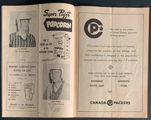 Load image into Gallery viewer, 1954 CNE Stock Car Racing Program Autographed x6 Drivers Cover + Inside Pages
