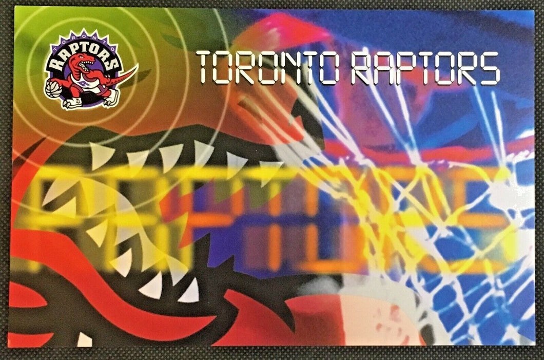 1999 Toronto Raptors Basketball Season Ticket Brochure SkyDome NBA Vintage