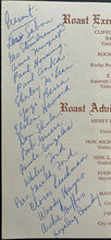 Load image into Gallery viewer, 1978 University Miami Signed Roast Program Autographed x14 Shula Howard Margret
