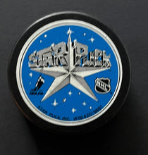 Load image into Gallery viewer, 1990&#39;s Star Puck Inc. Players Stickers Applied To Pucks 20 NHL Hockey Players
