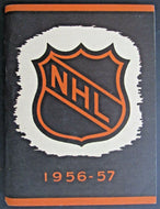 1956-1957 NHL Jim Hendy's Press & Radio Guide + Who's Who In Hockey Vintage