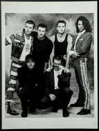 1985 INXS Type 1 Press Photo Australian Rock Band Neal Preston Photography LOA