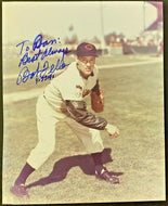 MLB Baseball HOF Legend Signed Bob Feller Autographed Cleveland Indians Photo
