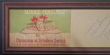 Load image into Gallery viewer, Minnie Pearl&#39;s Christmas At Grinders Switch Autographed Cut Signed Framed
