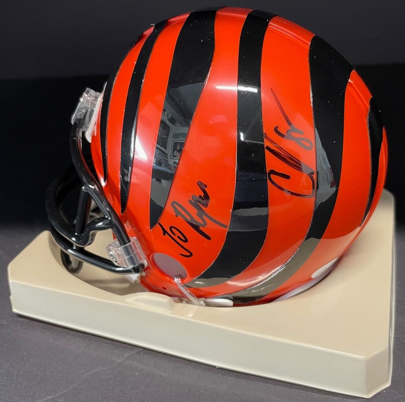 Chad Johnson Autographed Cincinnati Bengals Football - JSA COA