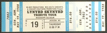 Load image into Gallery viewer, 1988 Lynyrd Skynyrd Tribute Concert Tour Full Ticket Mississippi Coliseum

