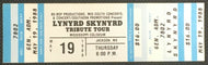 1988 Lynyrd Skynyrd Tribute Concert Tour Full Ticket Mississippi Coliseum