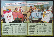 Load image into Gallery viewer, 1956 Baltimore Colts vs. San Francisco 49ers Vintage Football Program Unitas NFL
