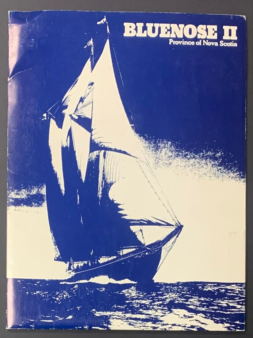 1990 Press Kit Portfolio Legendary Schooner The Bluenose Nova Scotia Photo +