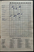 Load image into Gallery viewer, 1977 Spring Training Program Phillies Clearwater Stadium vs KC Royals Signed x10
