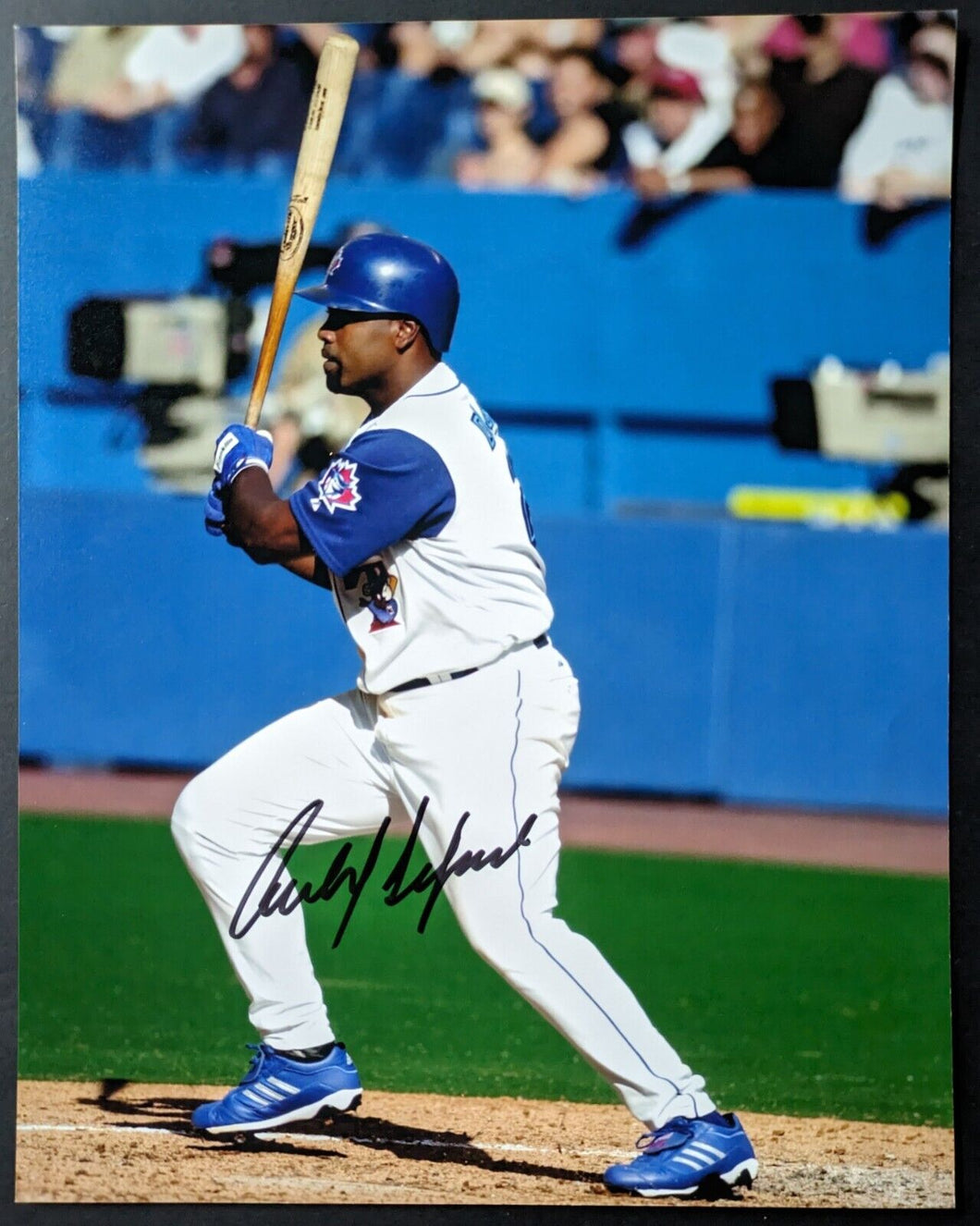 Carlos Delgado Autographed Toronto Blue Jays Signed 8” x 10” Photograph MLB LOA