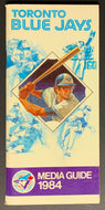 1984 Toronto Blue Jays Baseball Media Guide 8th Season Exhibition Stadium MLB