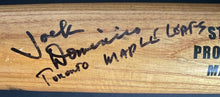 Load image into Gallery viewer, Signed Jack Domenico Toronto Maple Leafs Game Used Baseball Bat Autographed
