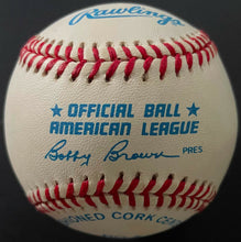 Load image into Gallery viewer, Mark + Al Leiter Dual Signed Autographed American League Rawlings Baseball
