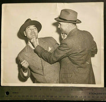 Load image into Gallery viewer, 1940 Type 1 Photo NHL Star Lionel Conacher + Boxing Legend Jack Dempsey Turofsky
