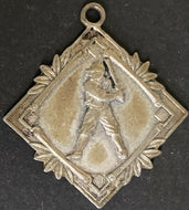 1927 Vintage Oshawa Ontario Baseball Medal Sterling Silver AG Spalding & Bros