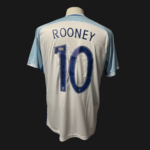 Load image into Gallery viewer, Wayne Rooney Signed England Football Soccer Kit Jersey Autographed Beckett COA
