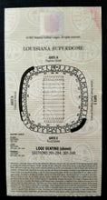 Load image into Gallery viewer, 1997 AFC-NFC Super Bowl 31 Football Ticket Cachet Packers Patriots New Orleans
