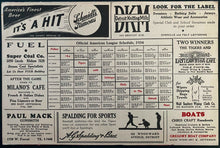 Load image into Gallery viewer, 1934 program Briggs Stadium Philadelphia Athletics v Detroit Tigers MLB Baseball

