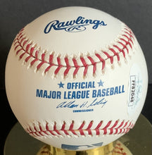 Load image into Gallery viewer, Matt Stajan Autographed Signed MLB Baseball Former NHL Toronto Maple Leaf JSA
