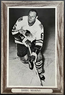 1964-1967 NHL Hockey Bee Hive Premium Chicago Blackhawks Doug Mohns Photo