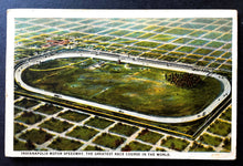 Load image into Gallery viewer, 1925 Indy 500 Motor Speedway Photo Postcard Racing

