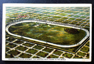 1925 Indy 500 Motor Speedway Photo Postcard Racing