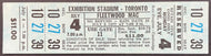 1977 Fleetwood Mac Full Unused Ticket Exhibition Stadium Rock Music Concert VTG