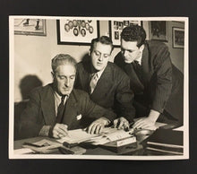 Load image into Gallery viewer, 1940 Photo Of Hockey&#39;s First Family Lester Murray &amp; Lynn Patrick Doing Business
