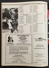 Load image into Gallery viewer, 1983 Boston Garden NBA Program Chicago Bulls vs Celtics + Basketball Ticket Stub
