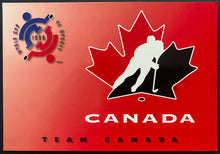 Load image into Gallery viewer, 1996 World Cup Of Hockey 1st Unused Postcards 8 Participating Nations Canada USA
